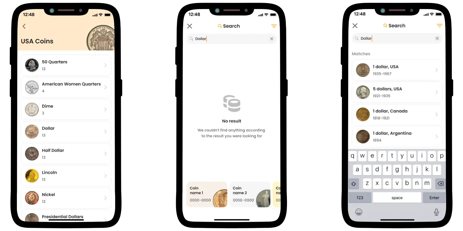 Promo screen for Coin ID Scanner.